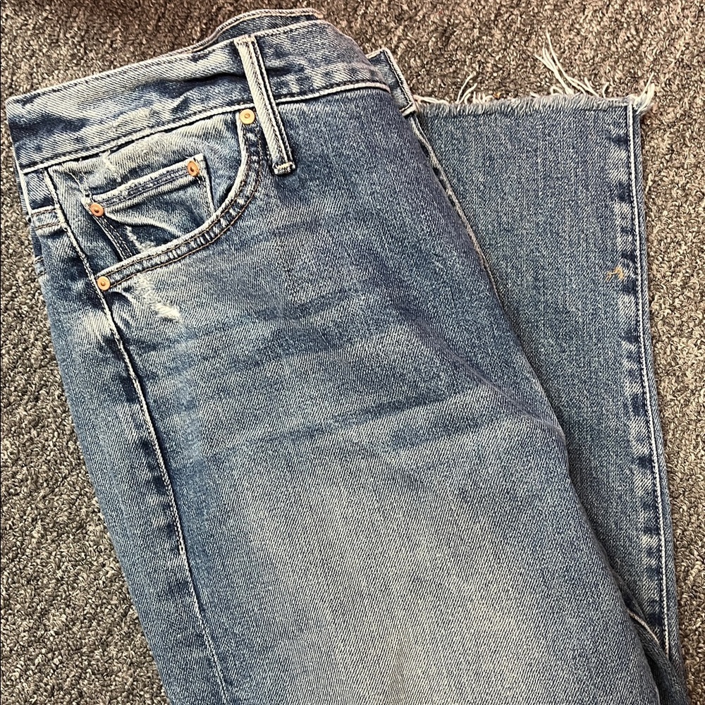 MOTHER The Trickster Skimp Fray Thrill Seeker New Size 31 - Picture 8 of 10